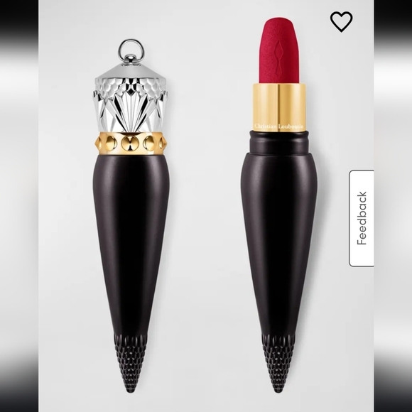 Christian Louboutin Red Lipstick Stiletto Design NEW in Box - Picture 1 of 6